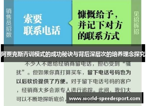 阿贾克斯青训模式的成功秘诀与背后深层次的培养理念探究